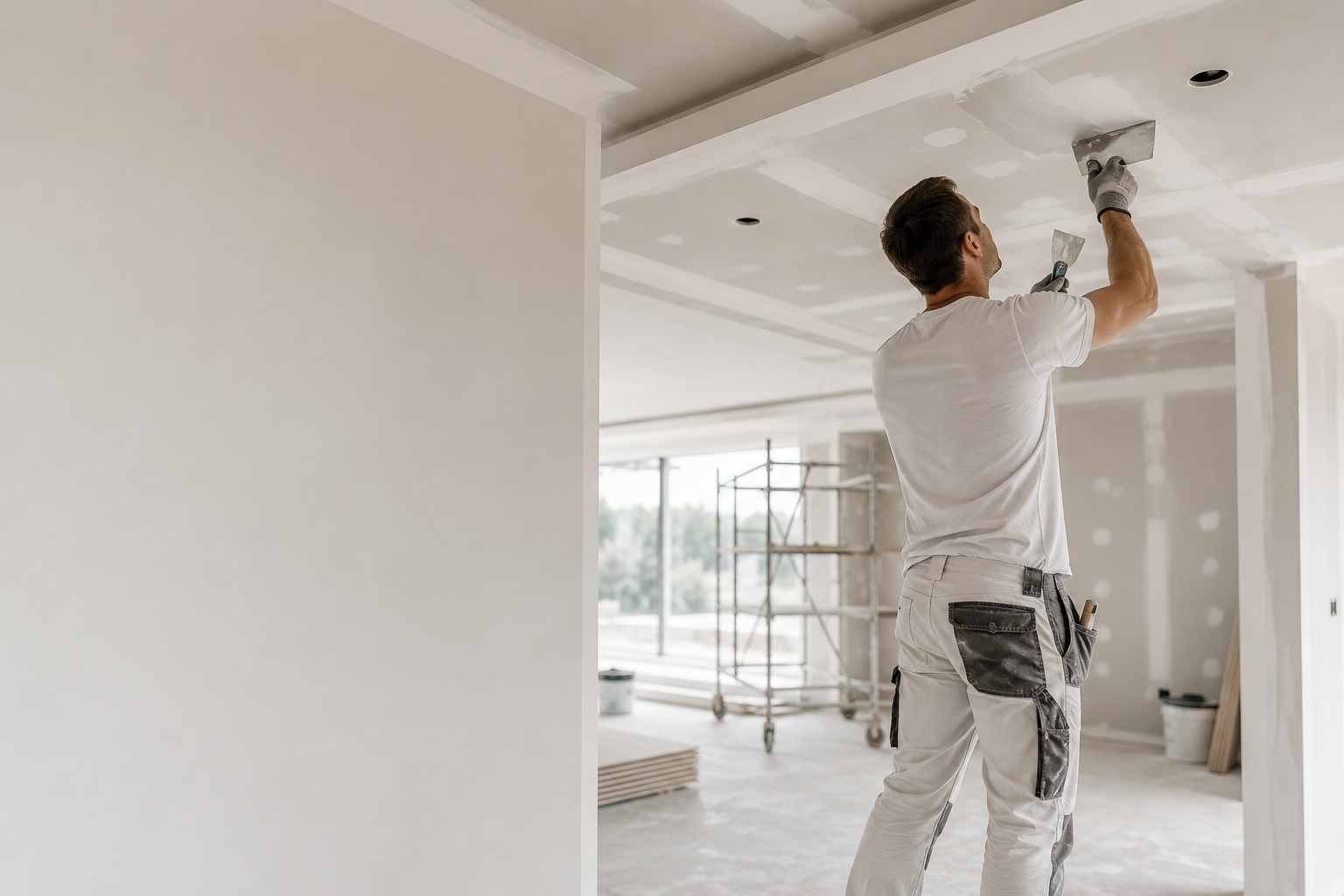 Expert Interior Construction and Drywall Work